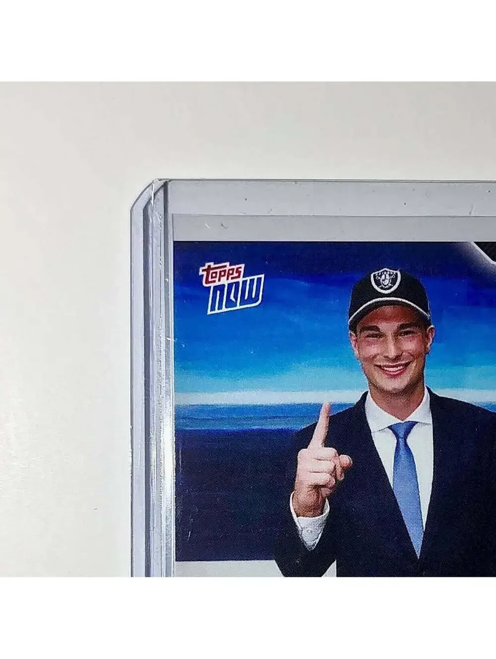 Fernando Mendoza Rookie 2026 Topps Now Draft Night #FMEN Card Las Vegas Raiders